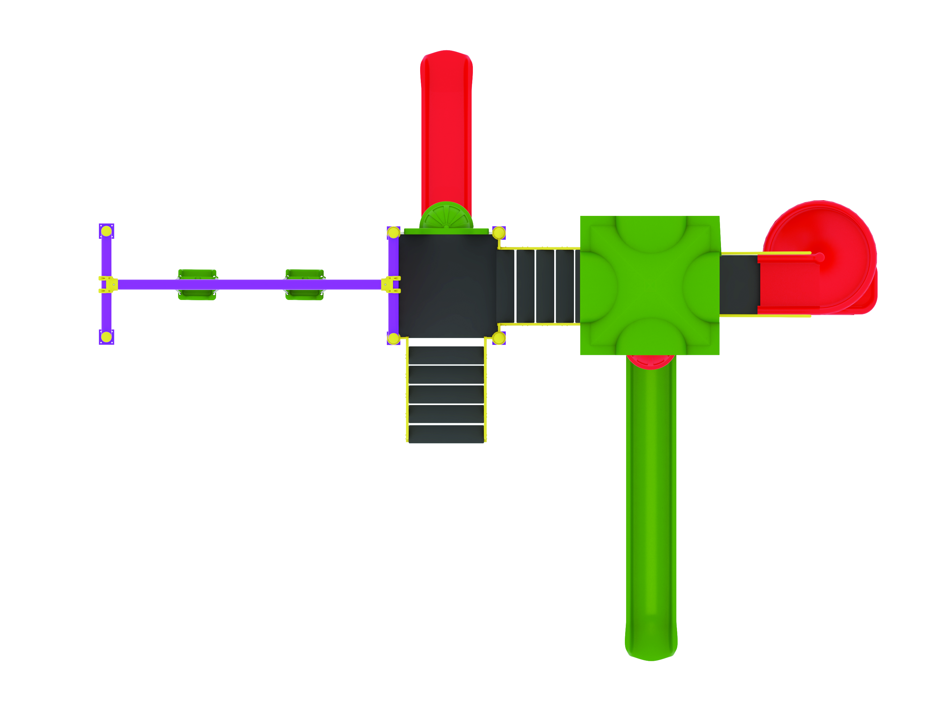 Ekonomik Seri A-01 EKO-08 | Metal Oyun Grupları | Erse Kent Mobilyaları